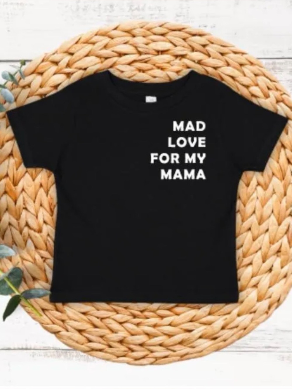 Lenox James "Mad Love For My Mama" Graphic Tee in 4T